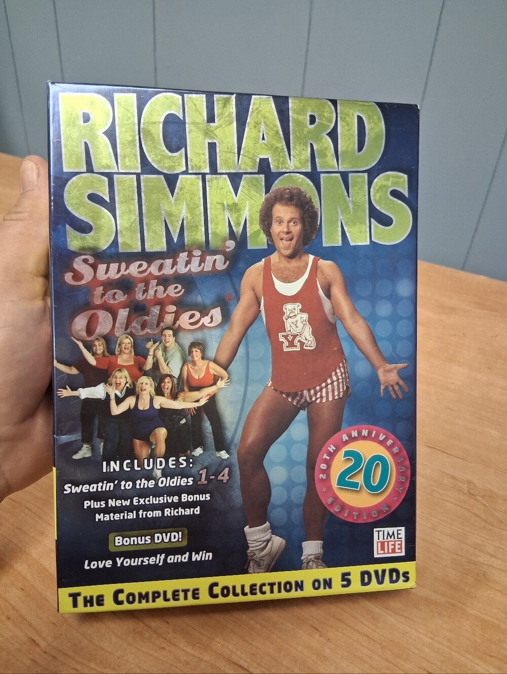 Richard Simmons Sweatin' to the Oldies Complete Set of 5 DVDs Exercise